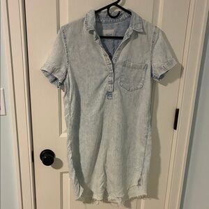 Rails Light Blue Denim Mini Dress
